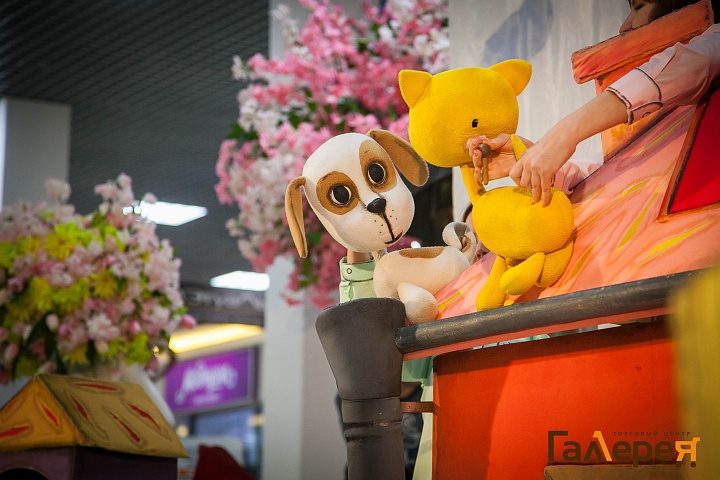 Фото-отчет от 4 апреля: Кукольный театр в "Галерее"