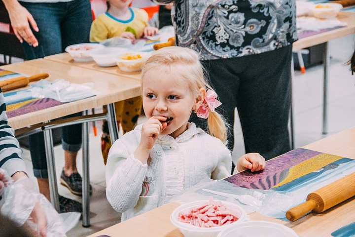 Семейный мастер-класс «Школа юных поварят»