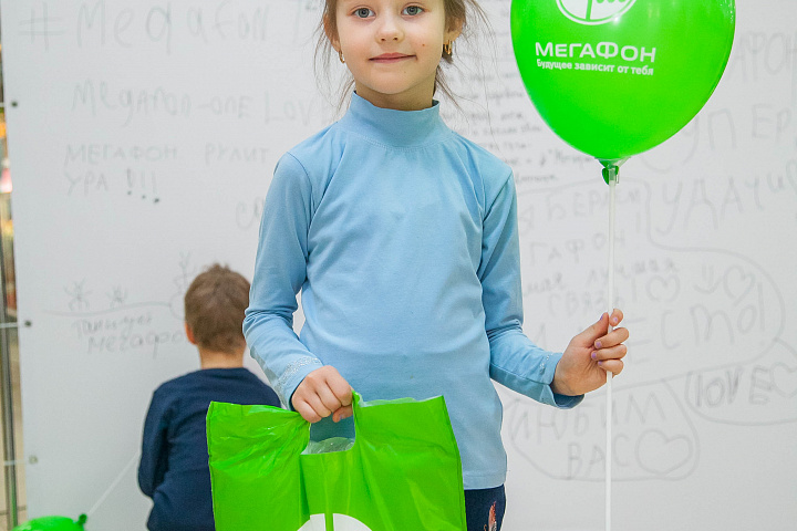 Фото-отчет с открытия салона "Мегафон"