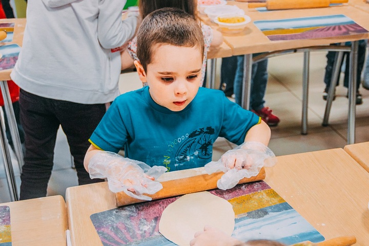 Семейный мастер-класс «Школа юных поварят»